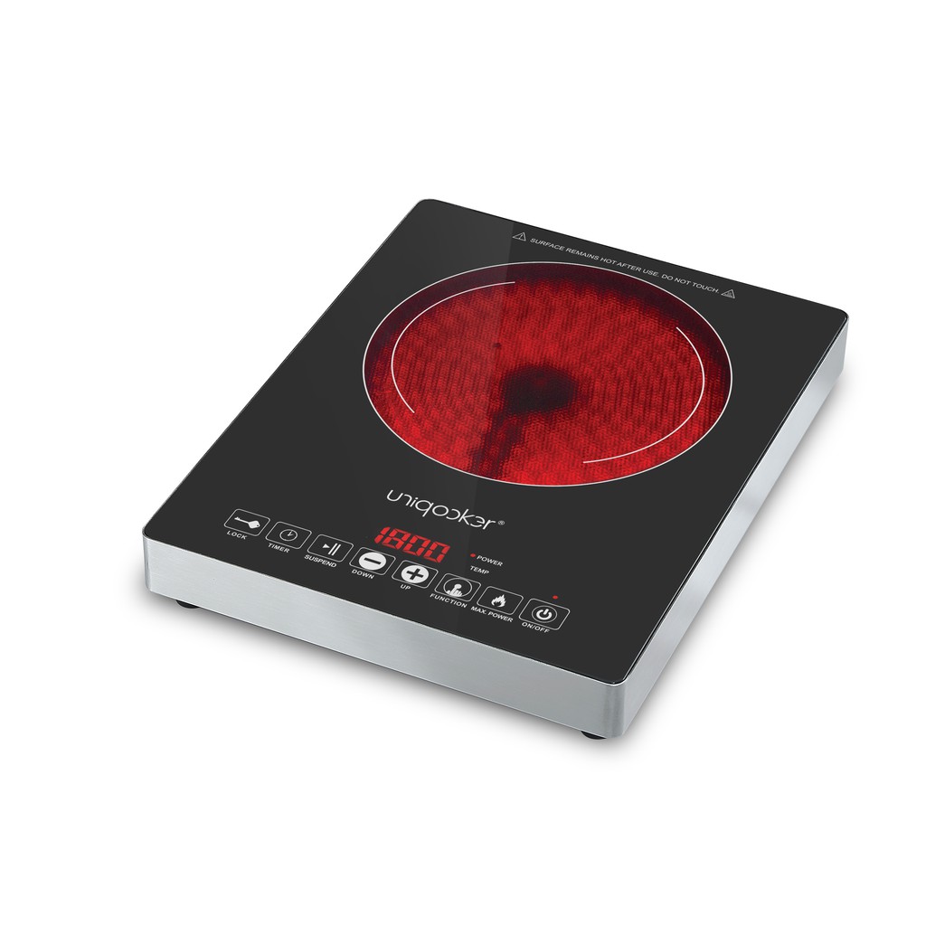 Vees Uniqooker kitchen powerful Ceramic Cooker S/Steel body home ...