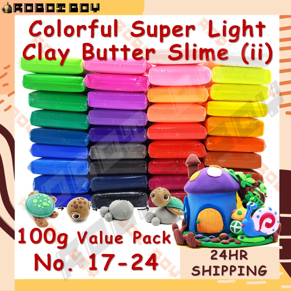 Can you use air best sale dry clay for butter slime