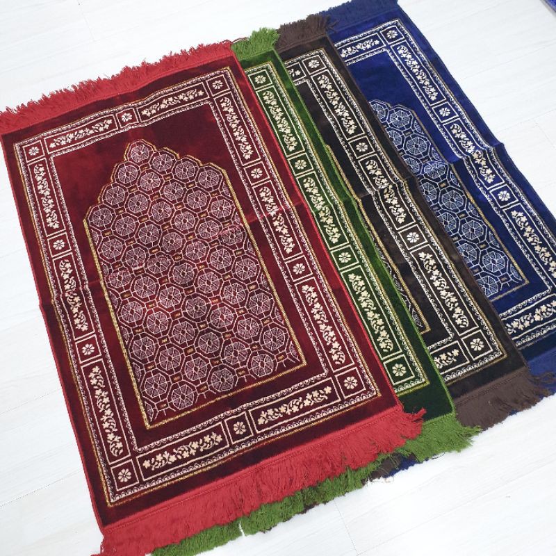 Sejadah Tebal Turkey. Turkey thick Prayer Mat 75cmX 110cm Shopee Malaysia