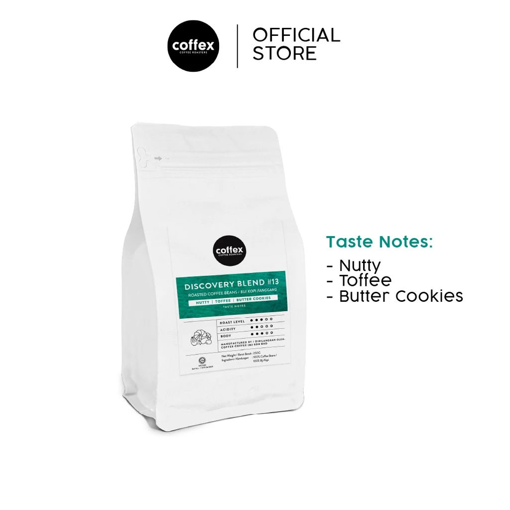 Coffex Coffee Coffex Discovery Blend – specialty coffee beans Malaysia