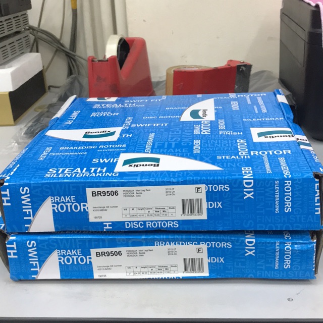 BENDIX PERODUA MYVI LAGI BEST ICON BEZZA AXIA 1.0/1.3/1.5 FRONT DISC ...