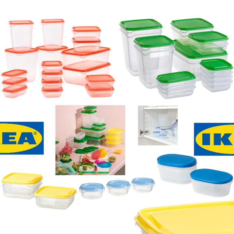 IKEA PRUTA JAMKA Food Container Kitchen Diningware Tuppaware