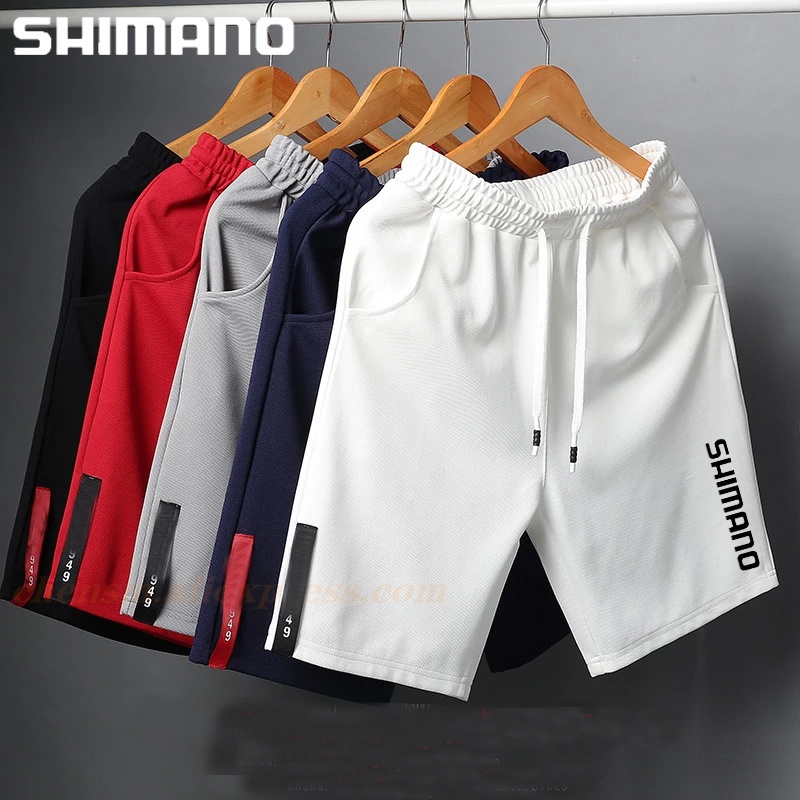 2022 Summer Shimano Fishing Shorts Breathable Fishing Clothing Quick Dry  Elastic Waist Casual Fishing Pants Summer Beach Pants