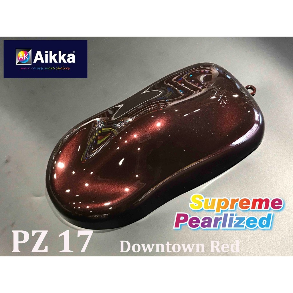 AIKKA PZ17 DOWNTOWN RED SUPREME PEARLIZED 2K PAINT