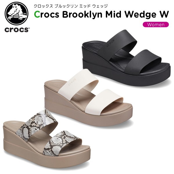 Crocs/crocs Brooklyn Mid Wedge/Sandals Wedges/Sandals Crocs/Crocs