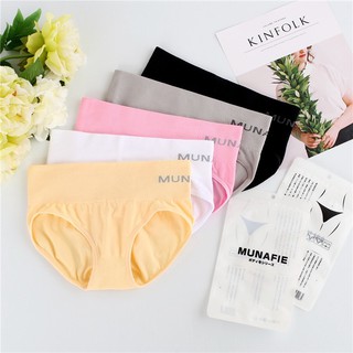 MUNAFIE Panties 100% Original Plus Size 70 GRAM High Waist Slimming Shaping  Panty Women Innerwear Seluar Dalam Wanita Ready Stock 101060 70g