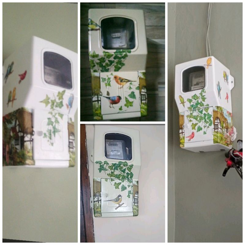 MESIN Old school metered machine postpaid electricity Box | Shopee Malaysia