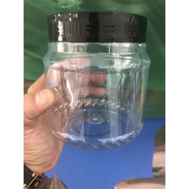 (30pcs)Jar 4017 Bekas Kuih Raya Jar 750ML Balang Kuih Raya Cookies Jar PET Container Balang kosong Balang Kuih Plastik