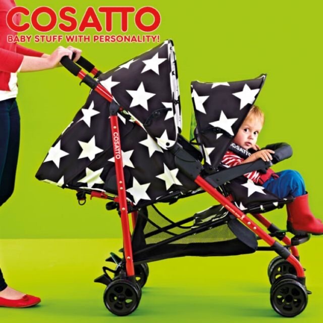 Cosatto shuffle hotsell double stroller