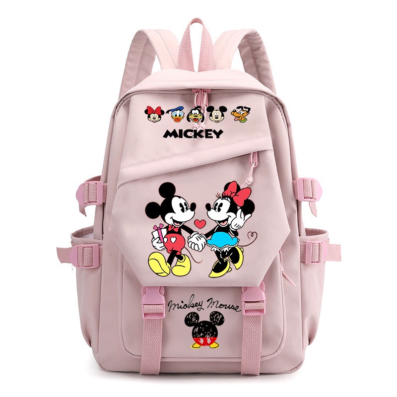 Student Backpack Cartoon Backpack Anime Mickey Mouse Backpack Large ...