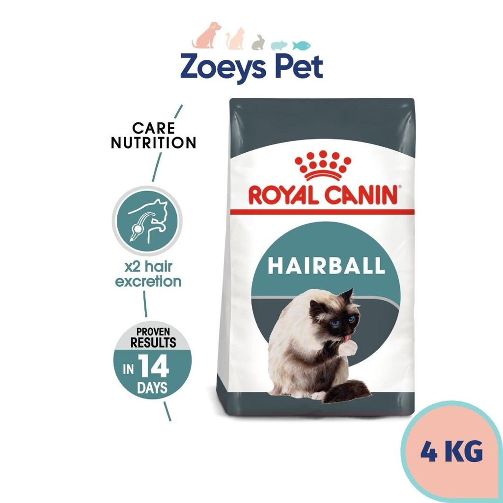 Royal canin hotsell hairball care 4kg