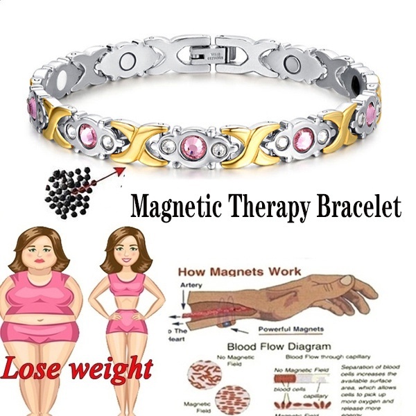 Weight Loss Energy Magnets Jewelry Slimming Bangle Twisted Magnetic ...