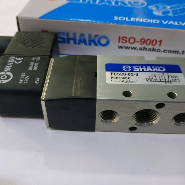 Solenoid VALVE SHAKO 5/2 PU520 - 02 1/4 INCH | Shopee Malaysia