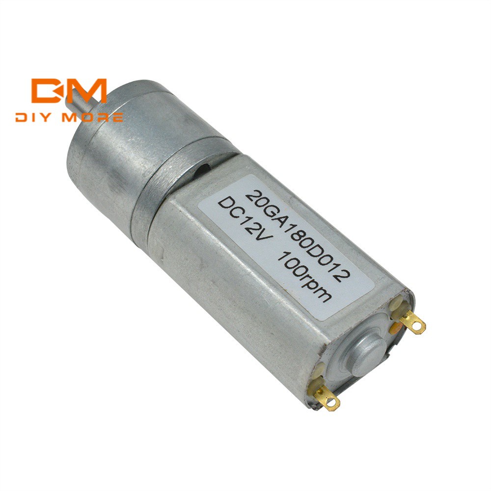 Micro Motoriduttore DC 12V 100RPM N20 – Alta Coppia Con Ingranaggi In Metallo – Albero 10mm – Per Modellismo, Auto, Barche, Ventole – EsportsMJJ - 2