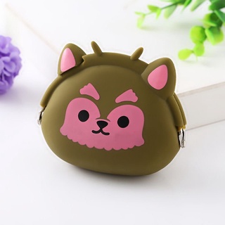 Kisangel 4pcs Cartoon Animal Silicone Coin Bags India