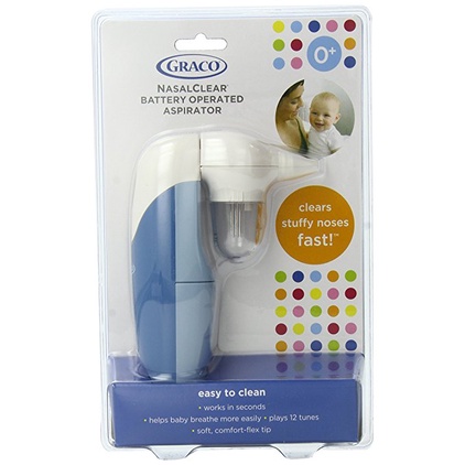 Battery operated nose store suction