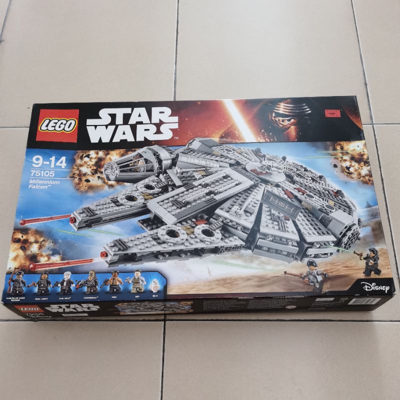 LEGO 75105 STAR WARS MILLENNIUM FALCON | Shopee Malaysia