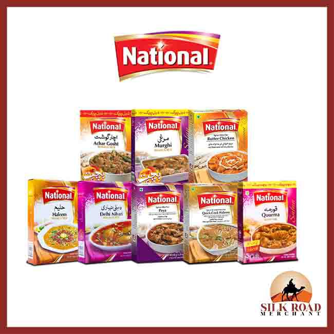 National All Curry Spice Butter Chicken Halem Achar Gosht Paya Delhi Nehari Quorma Chcken Masala