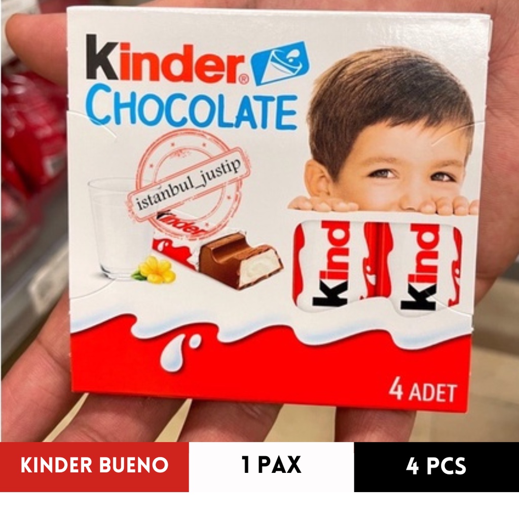 Chocolate Kinder Bueno Chocolate 4PCS | Shopee Malaysia