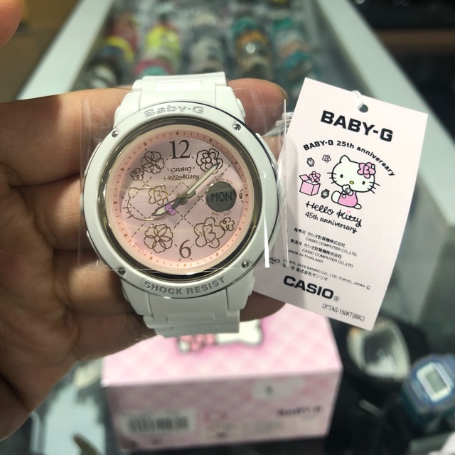 Casio Baby-G 25th Anniversary X Sanrio Hello Kitty 45th Anniversary  BGA-150KT-7