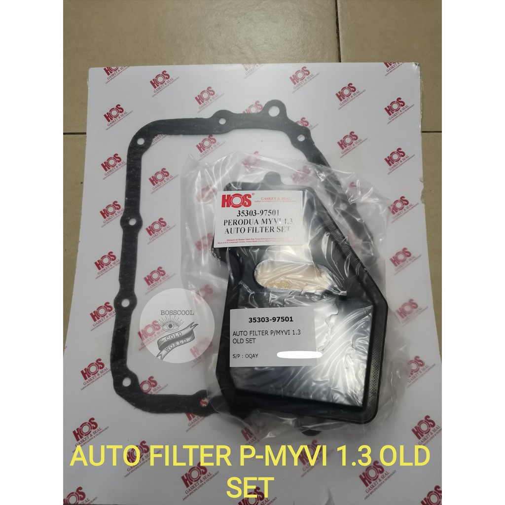PERODUA AUTO TRANSMISSION FILTER WITH GASKET SET MYVI 1.3 | Shopee Malaysia