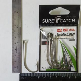 Sure catch o'shaufhnessy 6/0 / fishing hooks / mata kail SS / extra strong  1930ss