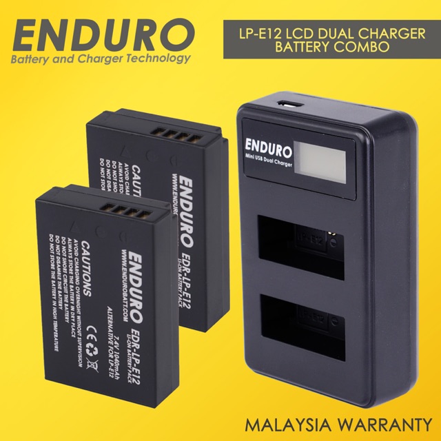 Enduro USB Dual Charger / FB Tech LPE12 Combo Kit / Kingma LPE12