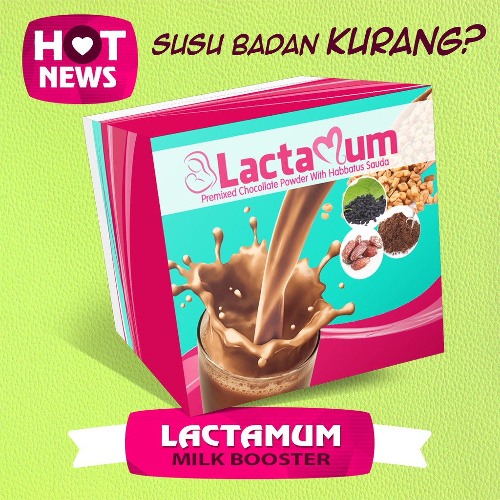 Lactamum Milk Booster Minuman Tambah Susu Badan Shopee Malaysia 1511