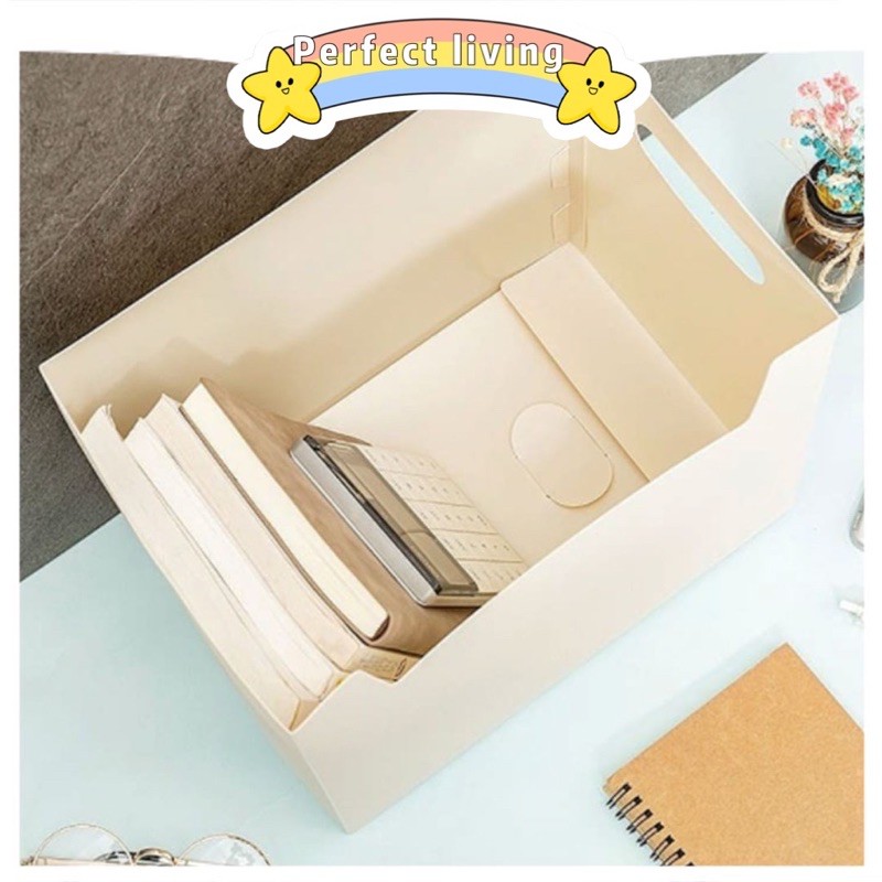 Multi-functional Simple Sorting Box Tableware Storage PP File Box Paper ...
