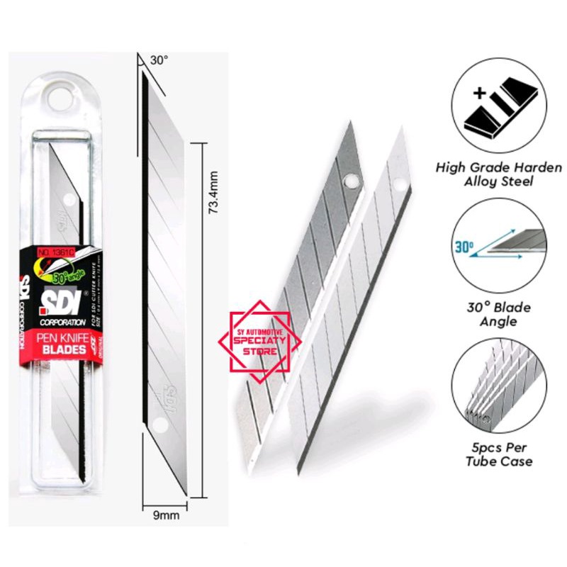1361CSDI PEN KNIFE BLADES SDI CORPORATION PEN KNIFE BLADES 1361C