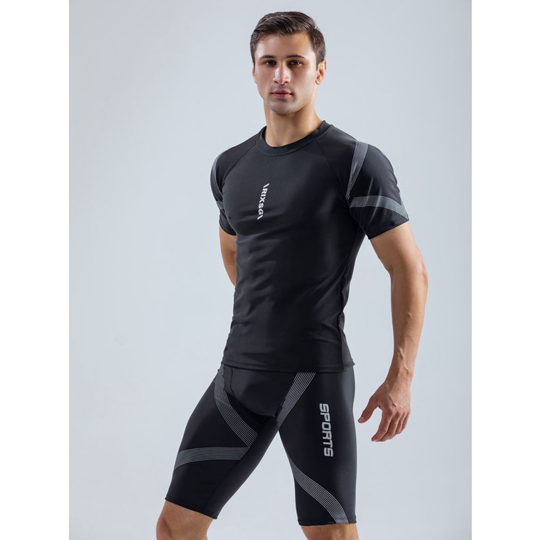Swimsuit for men baju renang swimsuit men full body men's five point