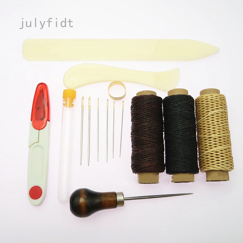 Bookbinding Starter Tools Kit Bone Folder Creaser Waxed Linen Thread ...