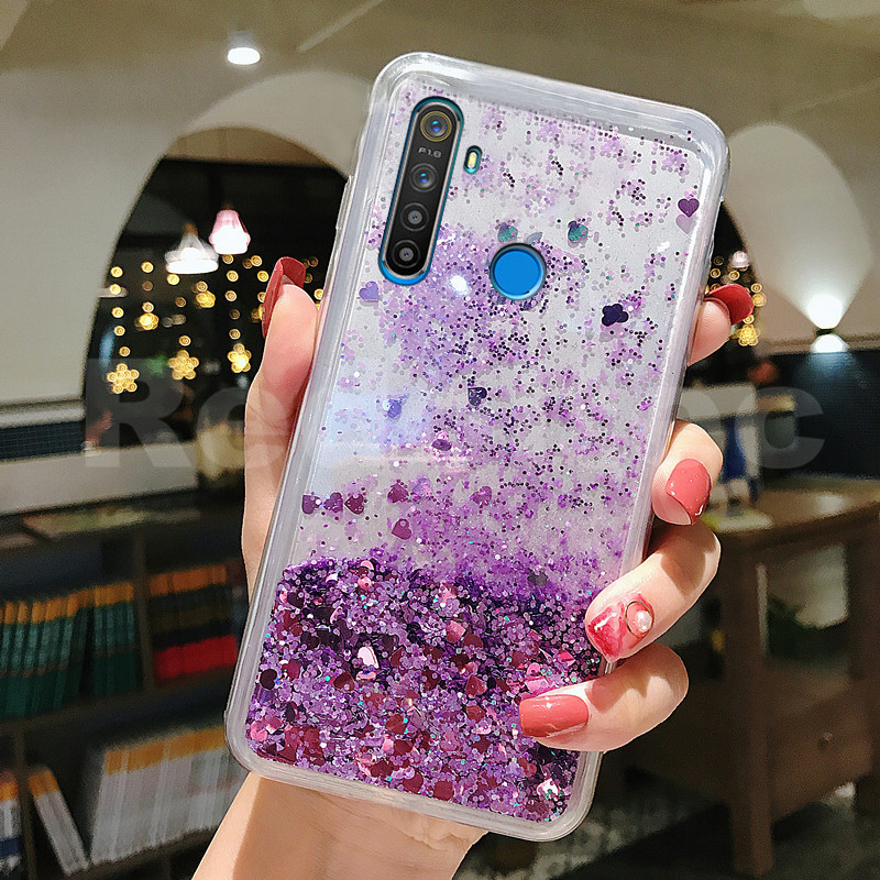 Case Realme Realme 5i Realme 5S Realme 6i Bling Liquid