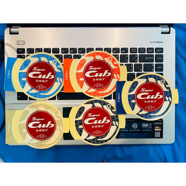 Windshield Sticker supercub (Original From Center) | Shopee Malaysia