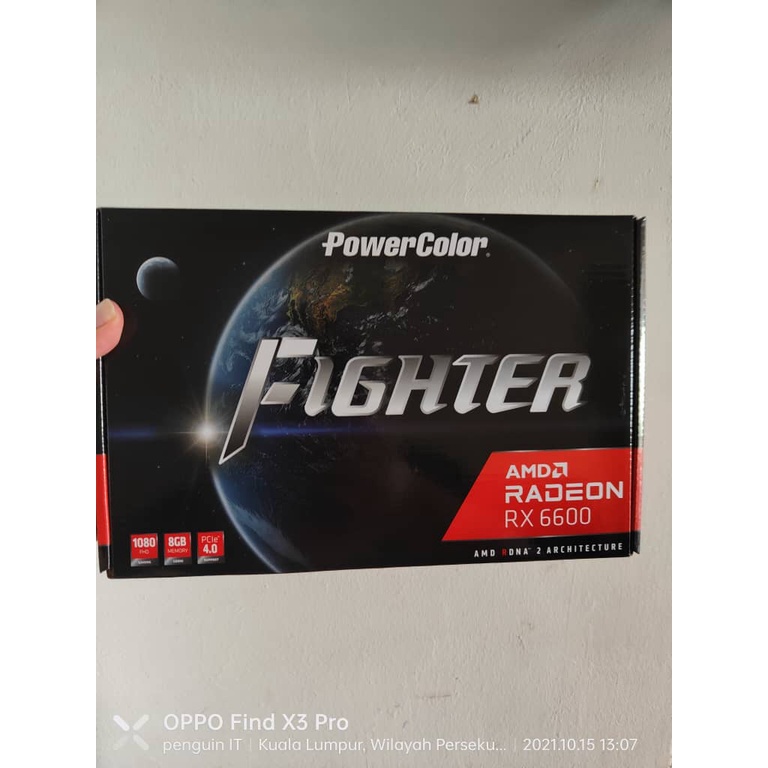 Powercolor Radeon RX6600 Fighter | Shopee Malaysia