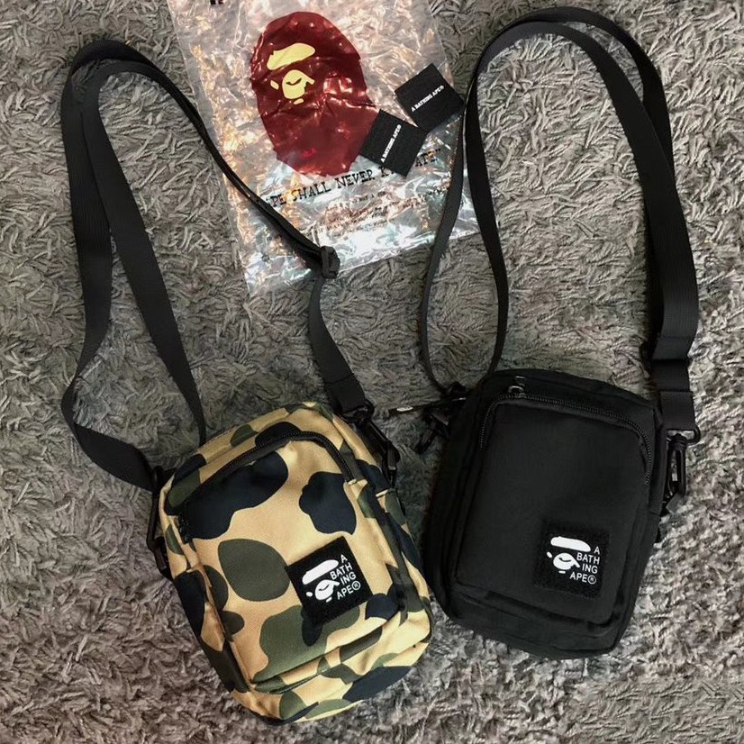 Bape crossbody 2024 bag black