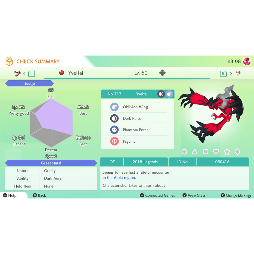 Pokemon Sword and Shield | Yveltal | Shopee Malaysia