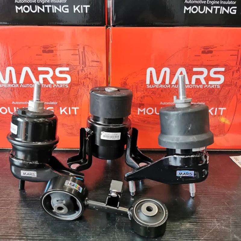 ENGINE MOUNTING FULL SET THAILAND GENUINE MARS - TOYOTA ALPHARD ANH10 2 ...
