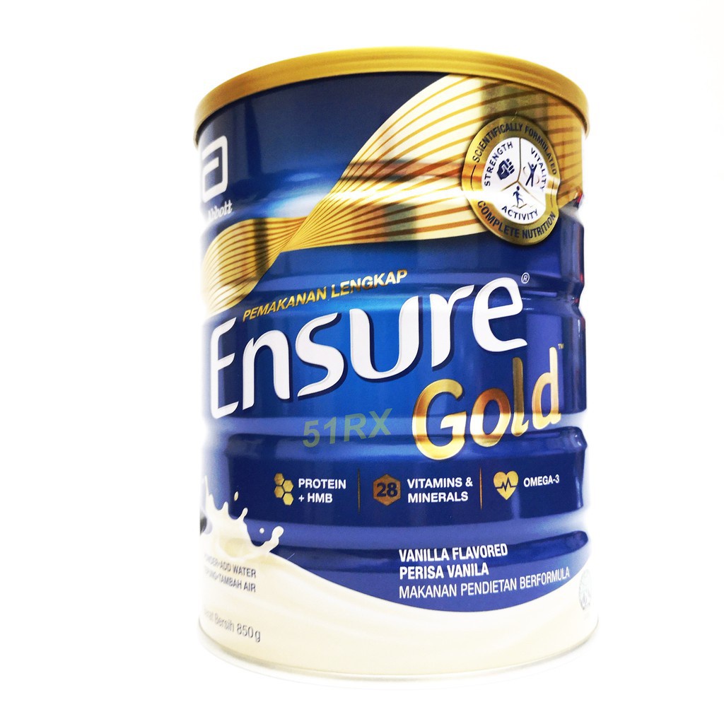 Ensure Gold Vanilla 850g Your Complete Nutrition | Shopee Malaysia