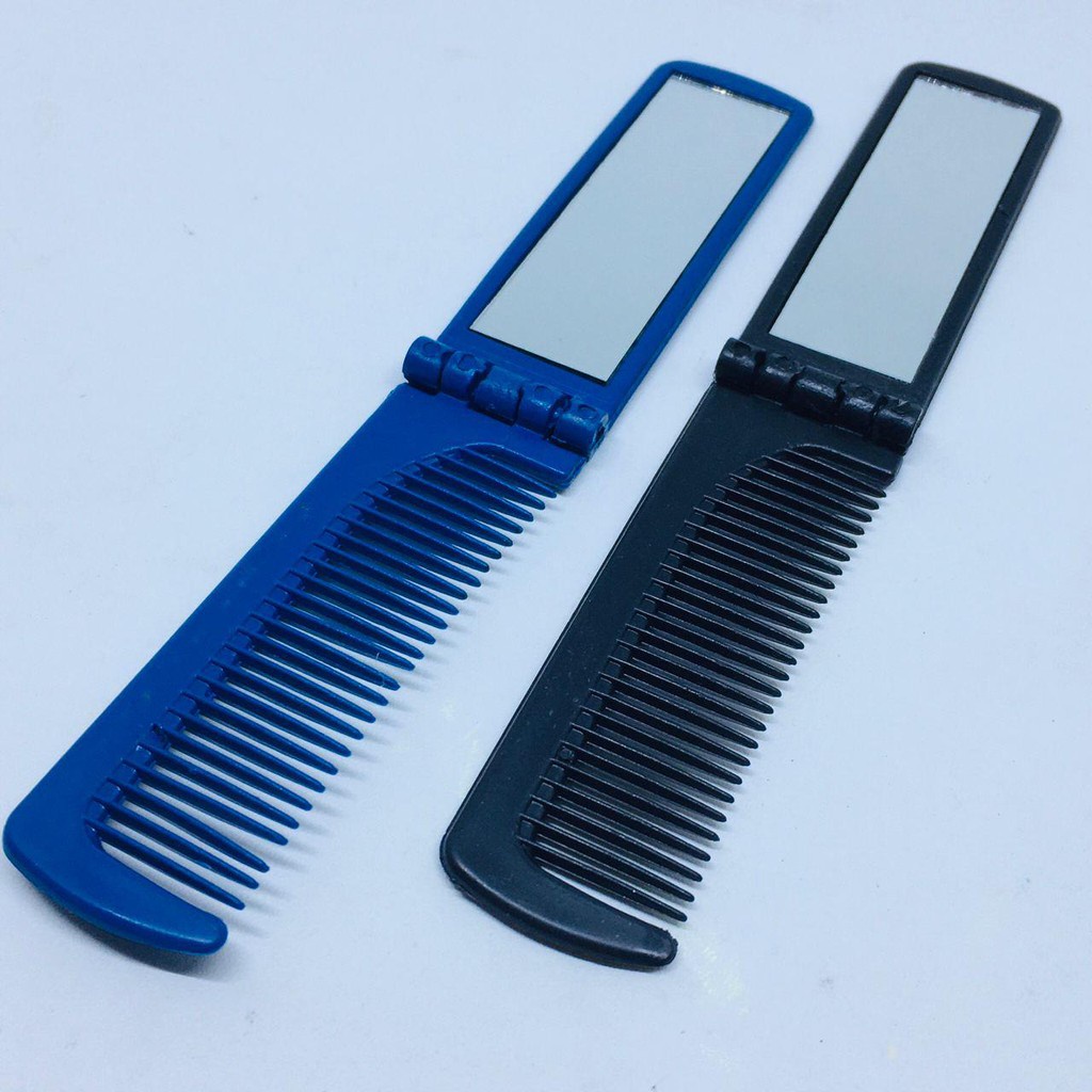 LOKAL [DEAOFFICIAL] GLASS FOLDING COMB / POCKET FOLDING MIRROR / LOCAL ...