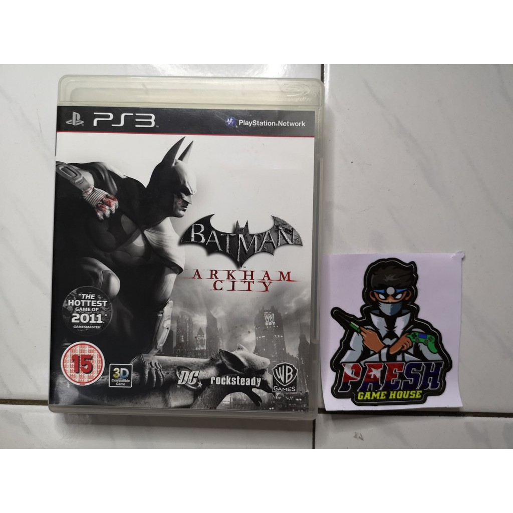 BATMAN ARKHAM CITY , ASYLUM , ORIGIN PS3 GAMES USED DVD **PHYSICAL DISC** |  Shopee Malaysia