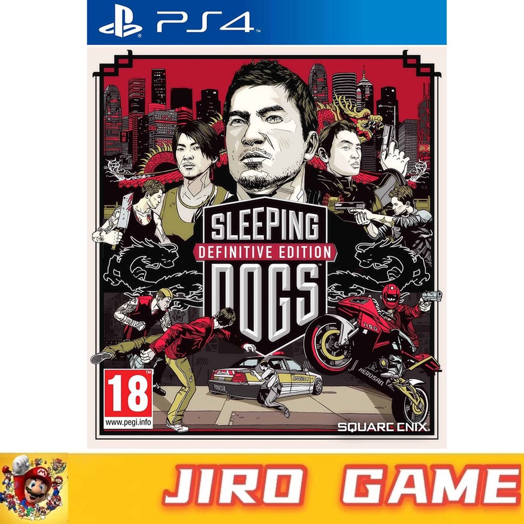 PS4 Sleeping Dogs Definitive Edition (R2)(English)(New)