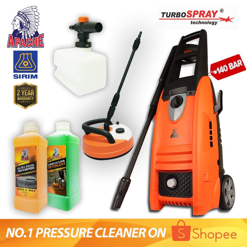 APACHE TurboSpray HM5214 140 Bar Professional Super Power High Pressure