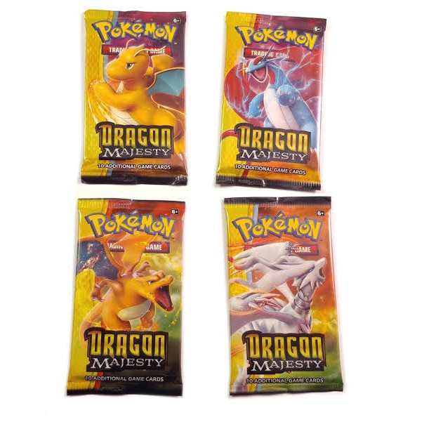 Pokemon TCG Booster pack Dragon Majesty Card (Price/pack) Shopee Malaysia