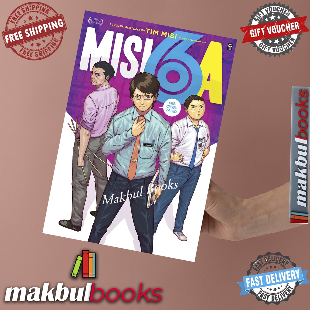 Komik M Misi 6a Misi Cikgu Zahid Shopee Malaysia