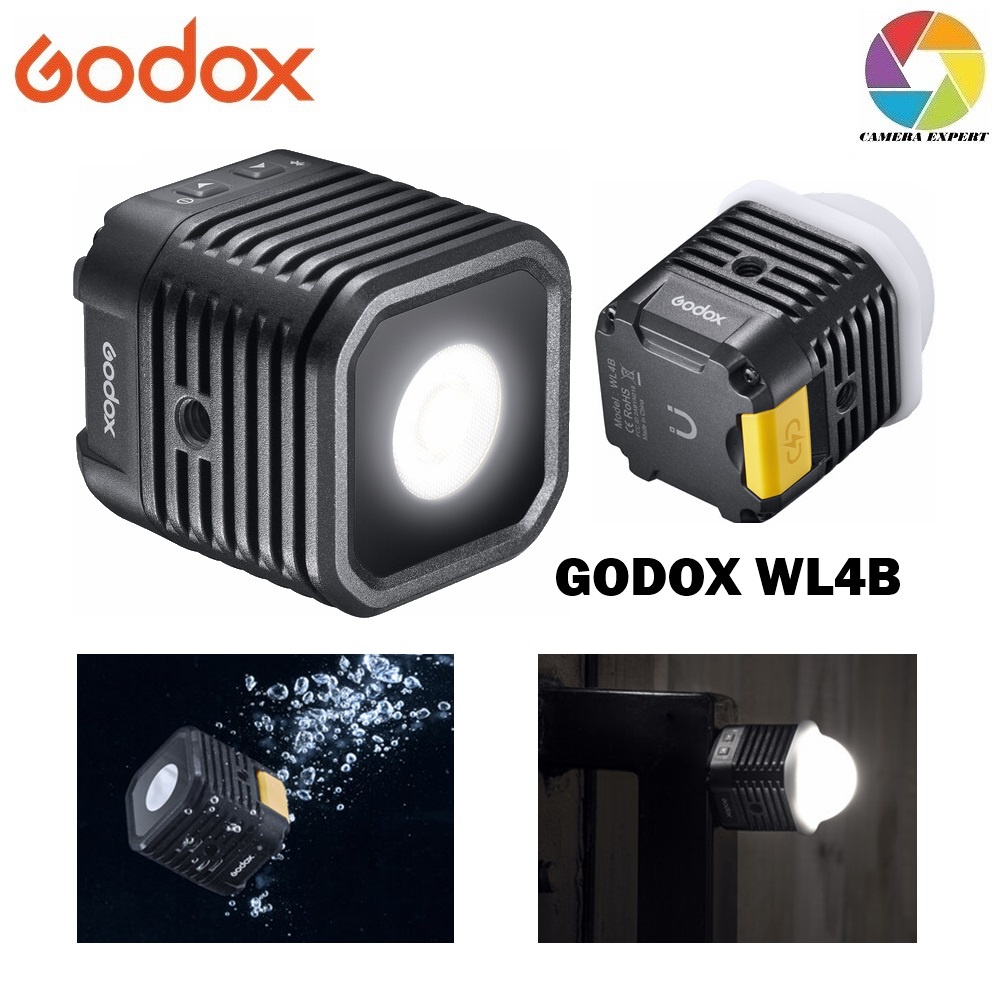 Godox WL4B WL 4B WL 4B Waterproof LED Light Shopee Malaysia