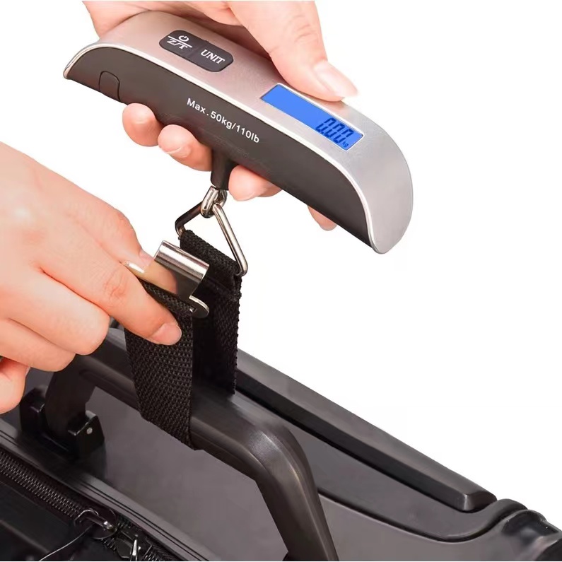 Portable Digital LCD Electronic Luggage Bag Backpack Scale Hanging ...