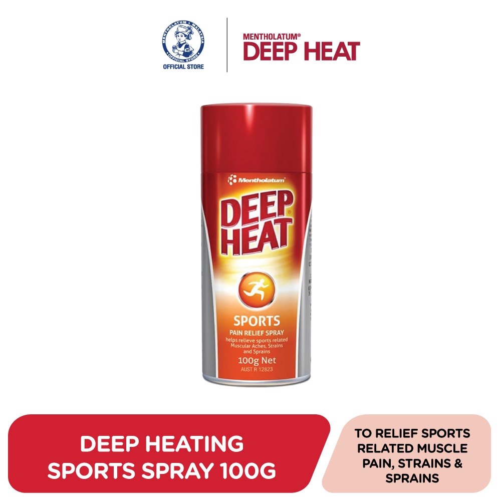 Deep Heat Sports Spray (100g) Shopee Malaysia