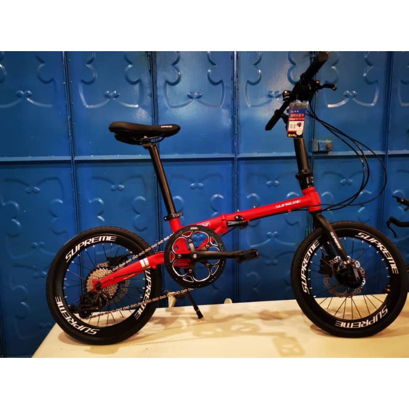 Folding bike hot sale shopee