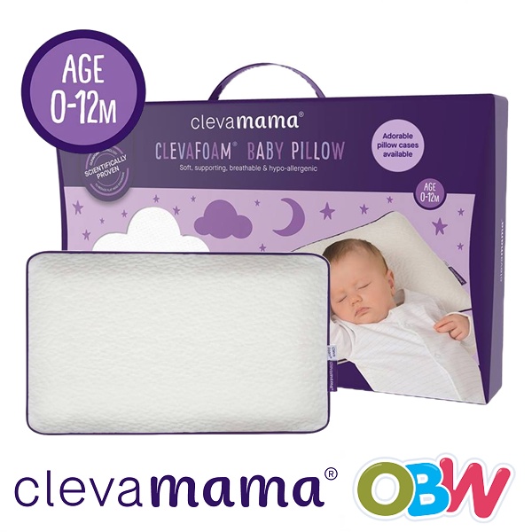 Clevamama Clevafoam Baby Pillow Bantal Baby Shopee Malaysia